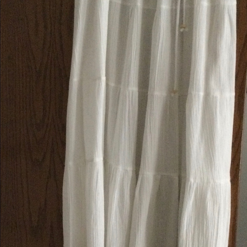 Boho Tiered elastic waist skirt S/M